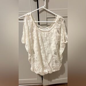 2 for $20 Kismet White lace top